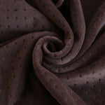 serviette micro perforée moderne blanc marron violet gris polyester respectueux environnement Jacquard