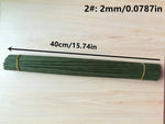 décoration intérieure branche verte artificielle simple 60cm 40cm 2mm adhésif noël maison festive