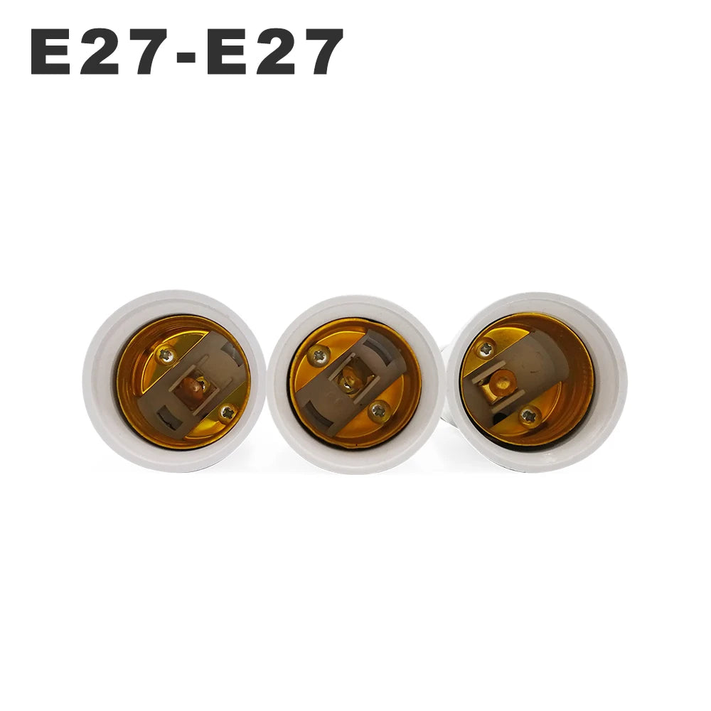 adaptateur culot E27 blanc moderne portable 65mm 95mm 197mm fixé adhésif certifié ccc cenele