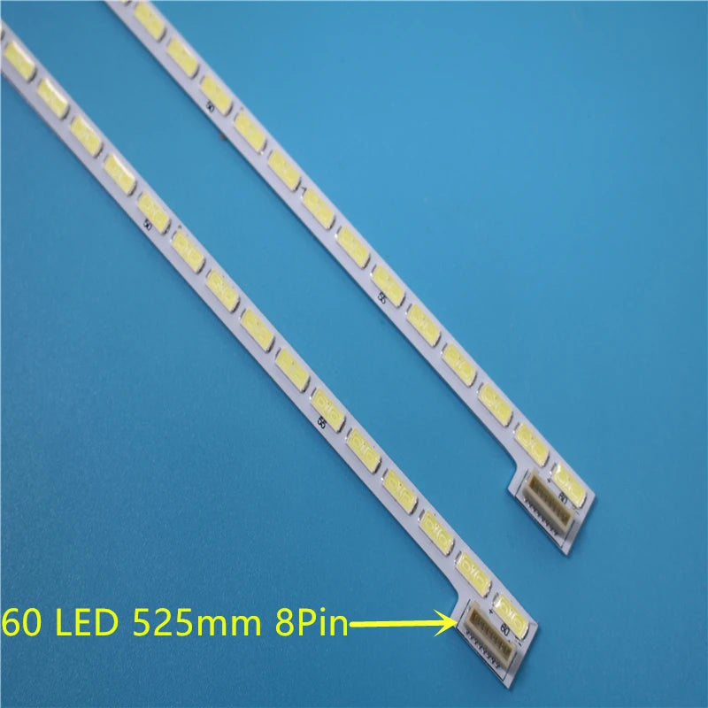 ruban led blanc 525mm moderne 60leds connecteur 8broches éclairage intérieur qualité industrielle