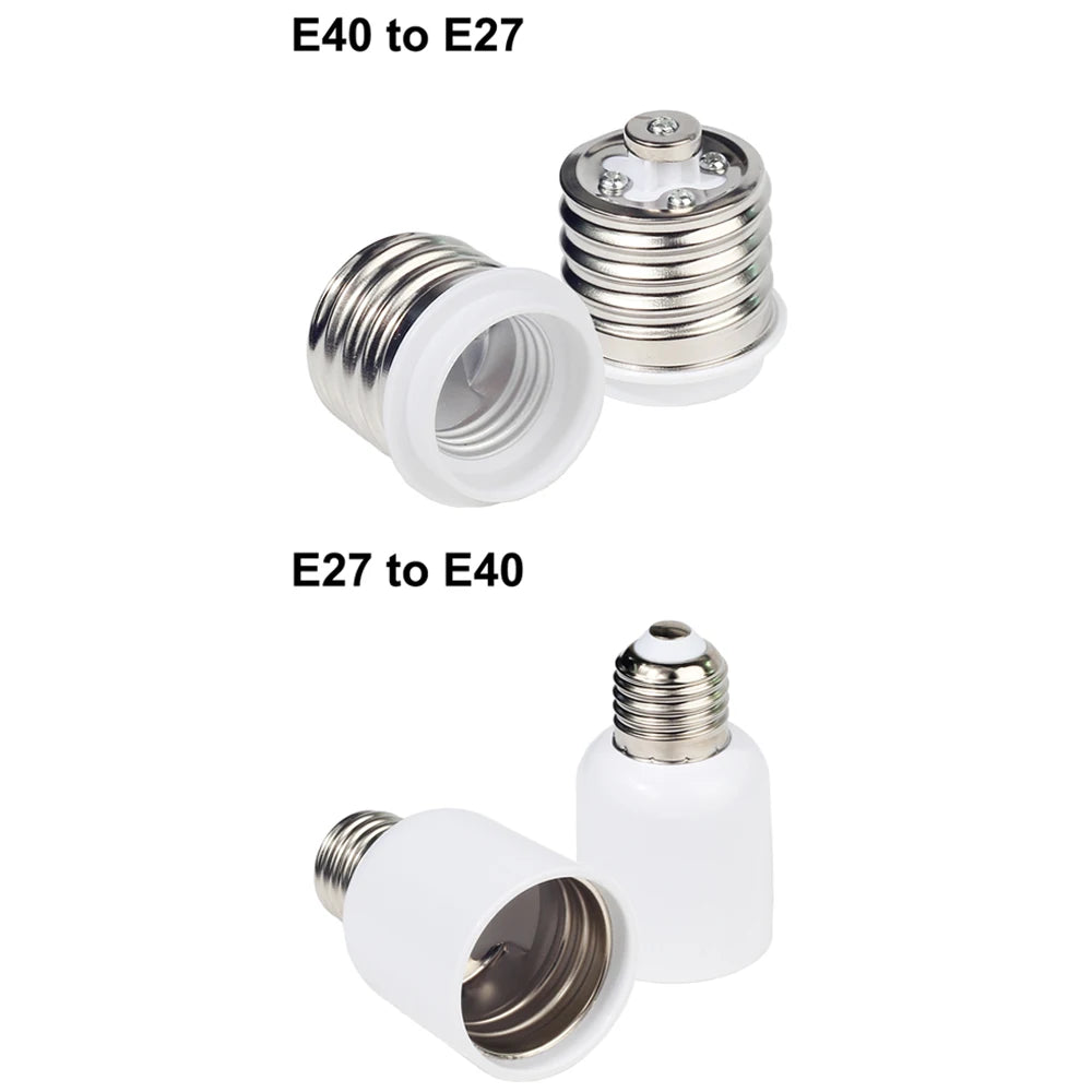 adaptateur ampoule E27 E14 E12 GU10 B22 G9 moderne blanc rond lisse opaquet certification