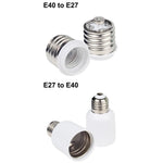 adaptateur ampoule E27 E14 E12 GU10 B22 G9 moderne blanc rond lisse opaquet certification