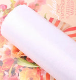 voile mariage blanc tissu polyester classique largeur 75cm décoration opacité 10mètres