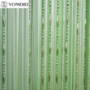 Rideau moderne en perles de fil pour salon et chambre - 100x200 cm - Ombre Interieur