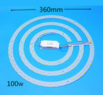 ampoule led plaque circulaire moderne blanc éclairage intérieur salon plafonnier points lumineux transformateur électrique