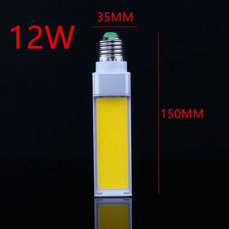ampoule led 10w 12w blanc chaud 3000k 6000k g24 e27 moderne opacité