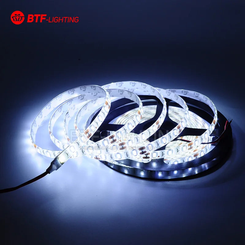 ruban led blanc 12v flexible adhésif éclairage intérieur moderne haute luminosité