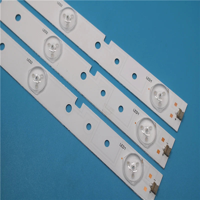 bandes led blancs rondes translucides modernes adhésives connecteurs led éclairage industriel fixations adhésives
