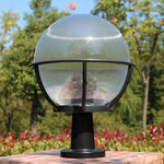 lampe solaire moderne transparente sans ampoule noire fixée murextérieur sans garantie