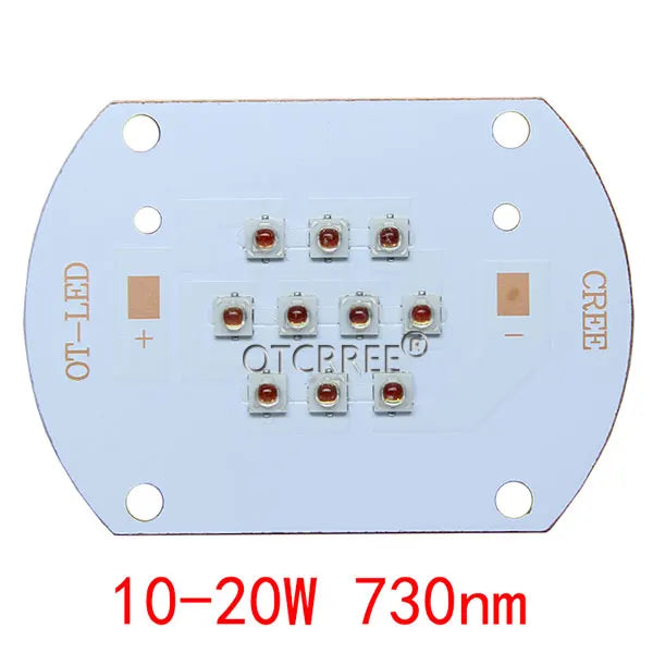 cartouche led bleu clair 730nm 850nm 940nm 10w 20w 30w 50w adhésif moderne