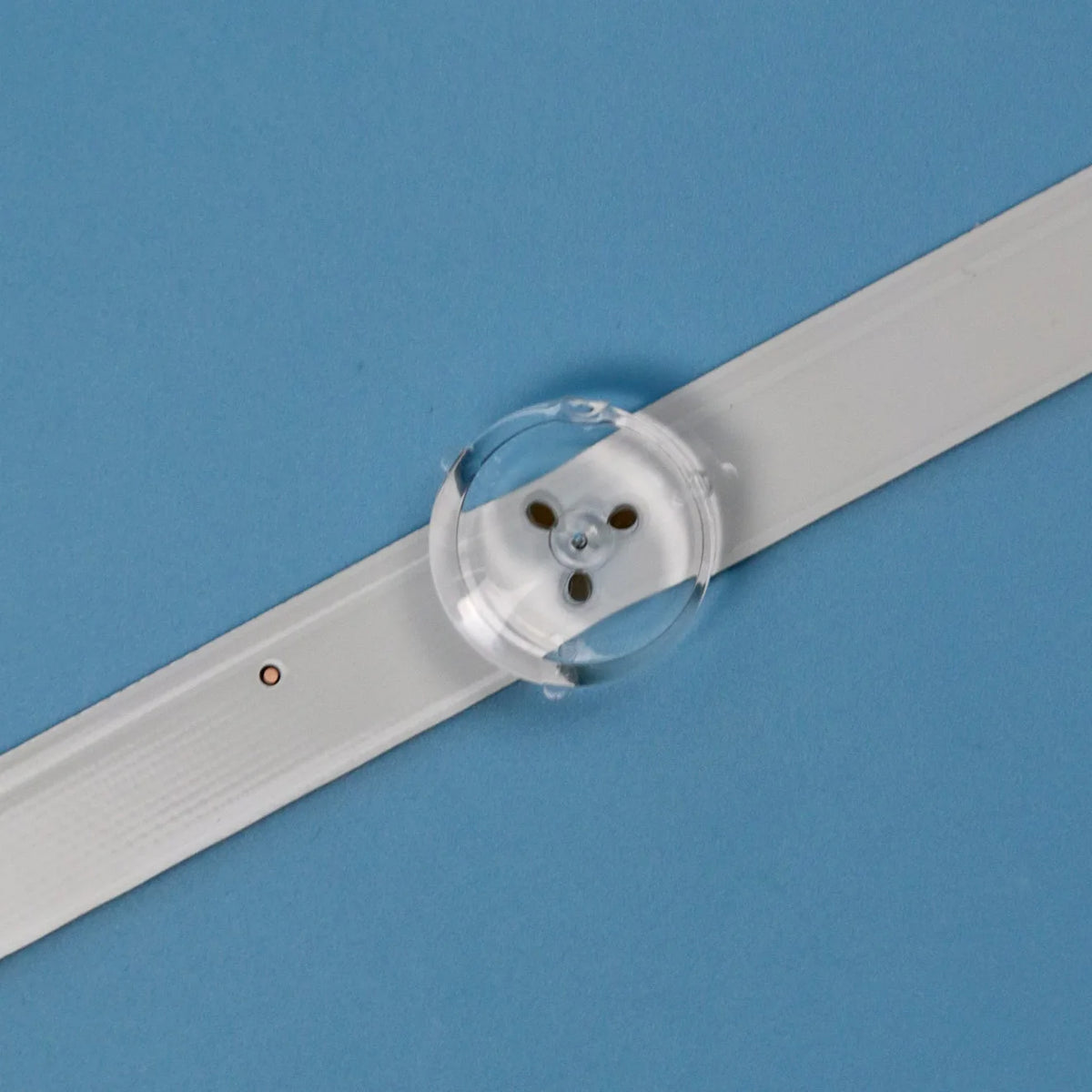 ruban led blanc moderne clips transparents téléviseur éclairage remplacement neuf