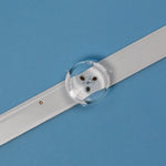 ruban led blanc moderne clips transparents téléviseur éclairage remplacement neuf