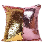 coussin moderne paillettes rose doré violet bleu noir blanc adultes lit siège