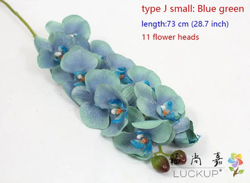orchidée artificielle papillon fleur décorative réaliste latex maison mariage fête intérieur élégante