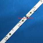 bandes rétroéclairage tv blanc moderne perforations circulaires led 55cm 220v abs