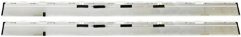 bande led blanche moderne connecteurs dorés rétroéclairage téléviseur sans fil fixe personnalisable aluminium