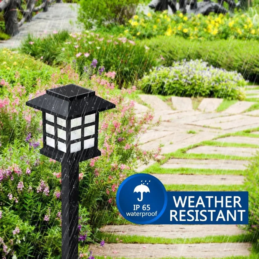 lampe solaire moderne noire carré blanc jardin extérieur urgence vacances ip44 led 5v