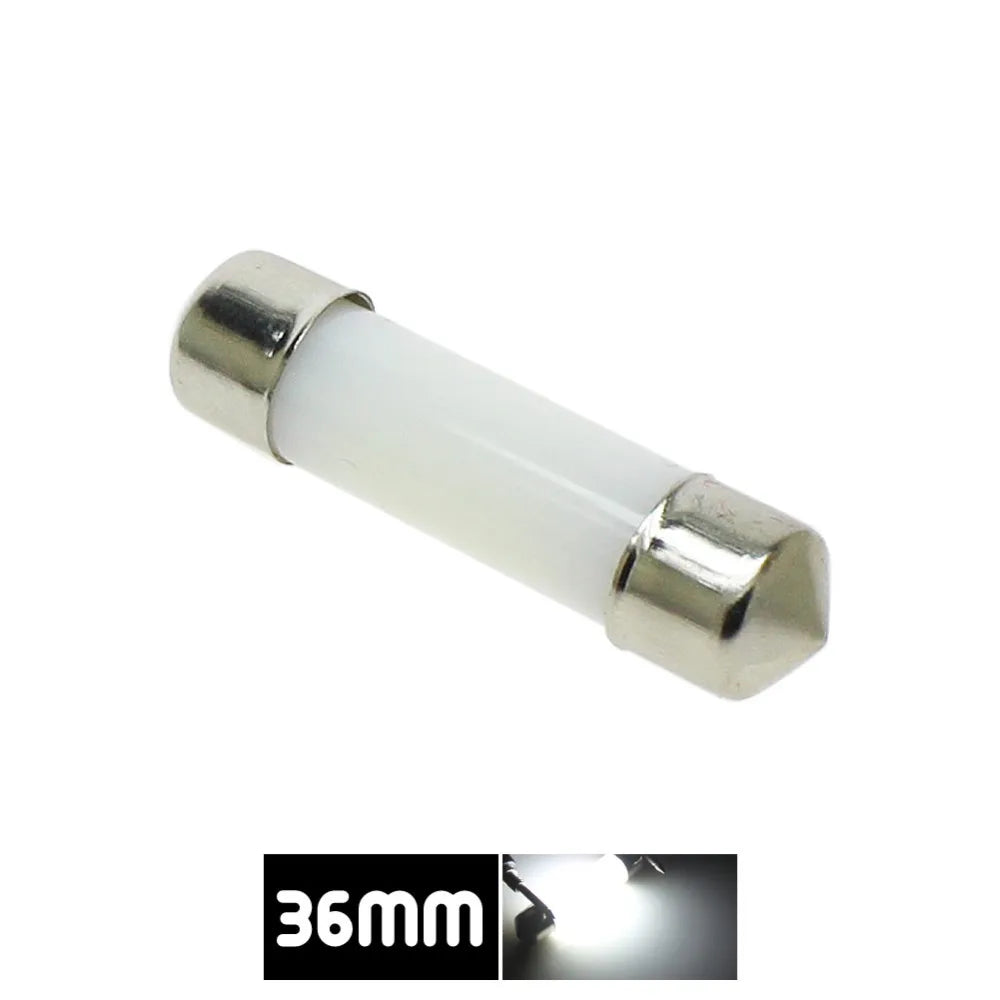 ampoules led 12v blanc froid 30 lumens 31mm 36mm 39mm 41mm modernes opaques