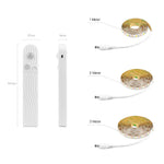 ruban led blanc moderne adhésif sensor motion 1m 2m 3m ajustable ambiant tactile