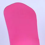 housses chaise unies classiques rouge rose jaune bleu violet elasthanne polyester mariage banquet