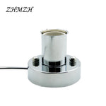 socle ampoule E14 E27 blanc noir chrome vis métal moderne minimaliste DIY