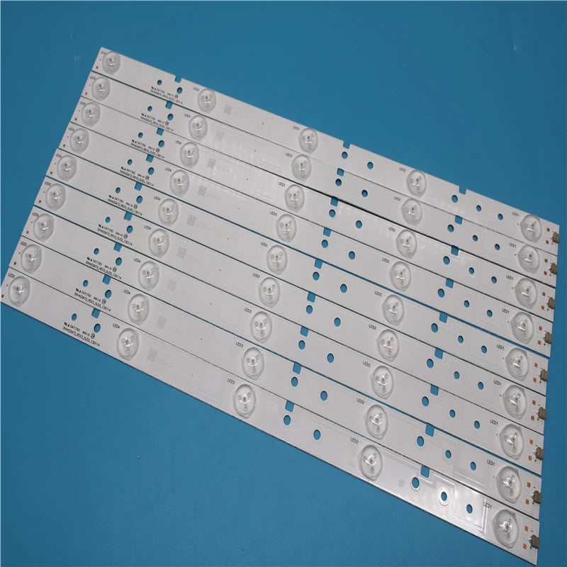 bandes led blancs rondes translucides modernes adhésives connecteurs led éclairage industriel fixations adhésives
