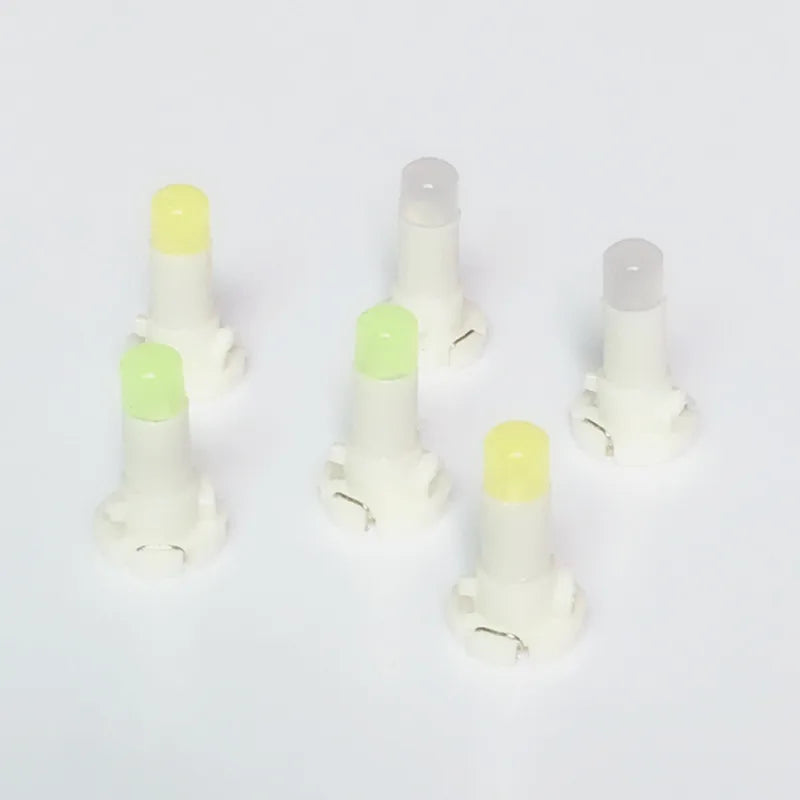 ampoules led blanc rouge vert bleu turquoise instrument voiture 12v clips modernes 30 lumens