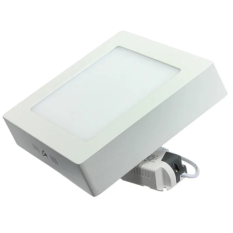 plaque lumière led blanc moderne adhésif facile acier inoxydable certifié rohs ccc 9w 15w
