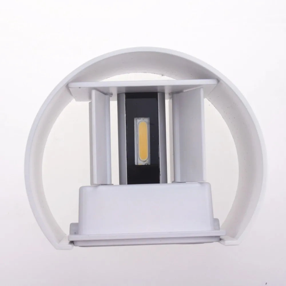 applique murale extérieure ip65 led motion sensor noir blanc contemporaine autoinstallation 10cmx10cm