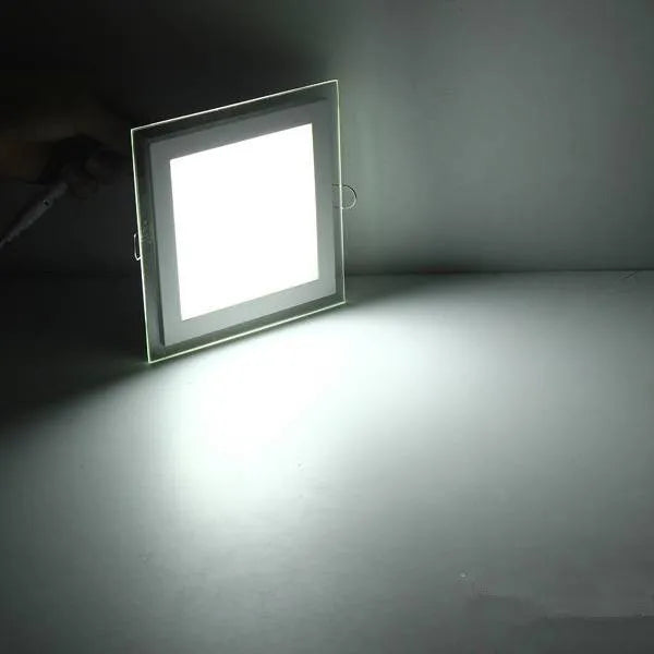 plafonnier led encastrable moderne blanc rond carré aluminium intérieur luminaire câble