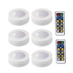 veilleuse led tactile sans fil piles adhésives moderne urgence cuisine placard chambre blanc rond