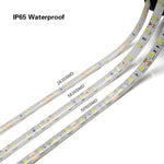 ruban led smd 12v blanc noir flexible décoration intérieur cuisine salon maison lumière moderne