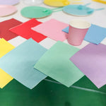 serviettes papier rouge occasion anniversaire mariage texture moderne pack 20pcs