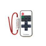 contrôleur led télécommande rf bande led ajustement luminosité mode vitesse flash câbles connecteur dc