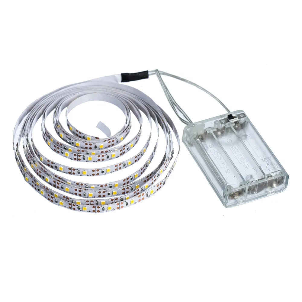 ruban led blanc flexible 60led adhésif moderne intérieur salon 50000h durable