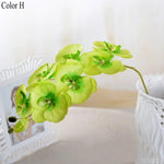 bouquet fleurs artificielles violet blanc bleu vert feuilles vertes décoration intérieure mariage anniversaire élégant