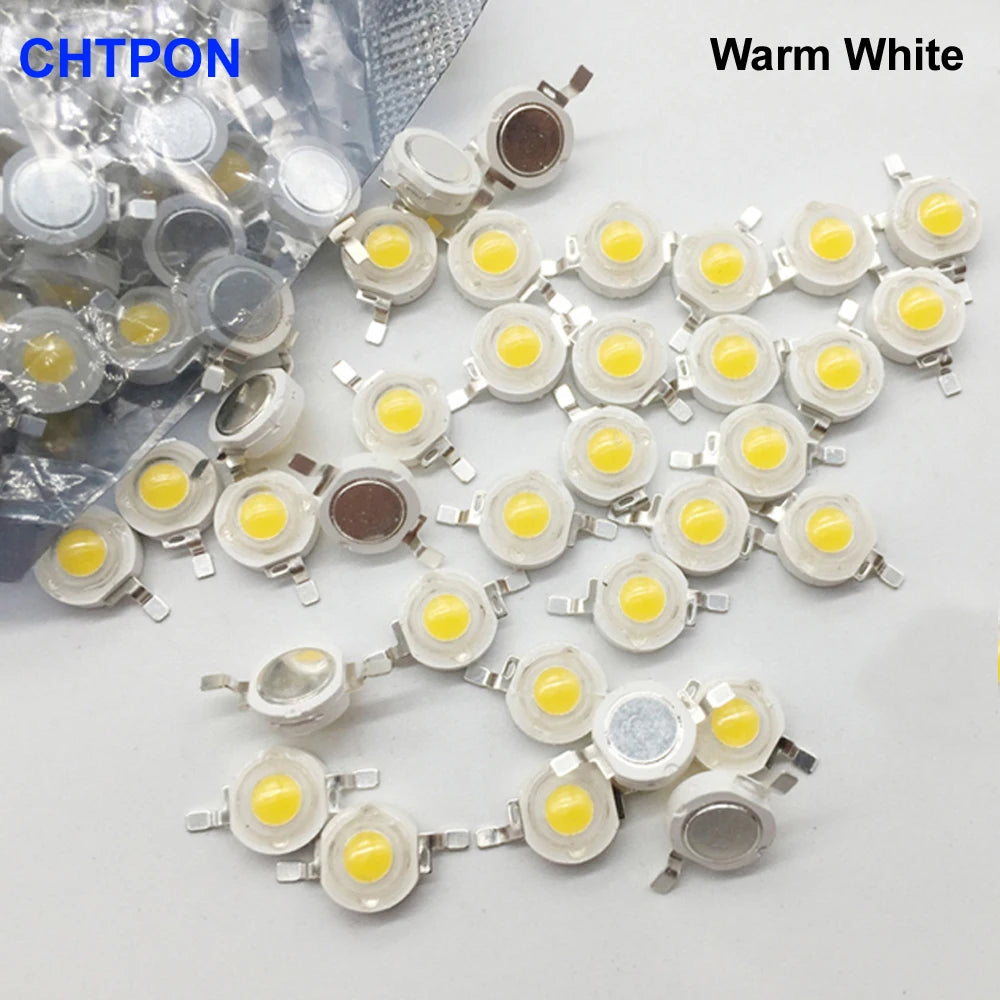 diodes led smd 1w 3w blanc blanc chaud 110lm 120lm modernes spot downlight