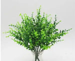 bouquet artificiel eucalyptus herbe verte mariage decoration table fleurs naturel