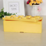 boîtes rangement couleur moderne stockage organisation jouets bleu vert rouge jaune six boutons plateau