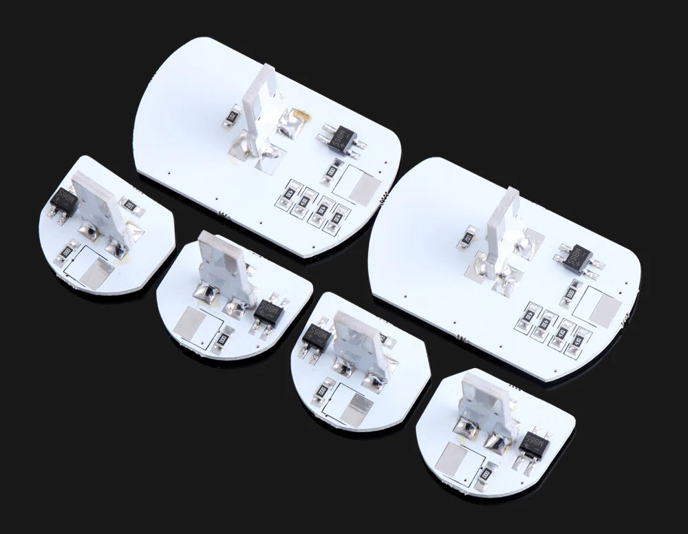 ampoules led blancs modernes 12v t10 w5w 194 six pieces voiture