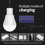 lampe solaire 15w blanc moderne ip65 led usb emergency camping