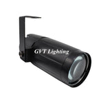 projecteur led noir lumière blanche scènes professionnel effets d'éclairage facile certification fcc
