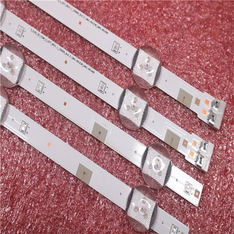 ruban led blanc moderne adhésif connecteurs boutons étiquettes 6x25 cm
