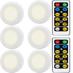 lampe led blanc moderne télécommande batterie adhésive chambre minimaliste 3500k 5500k