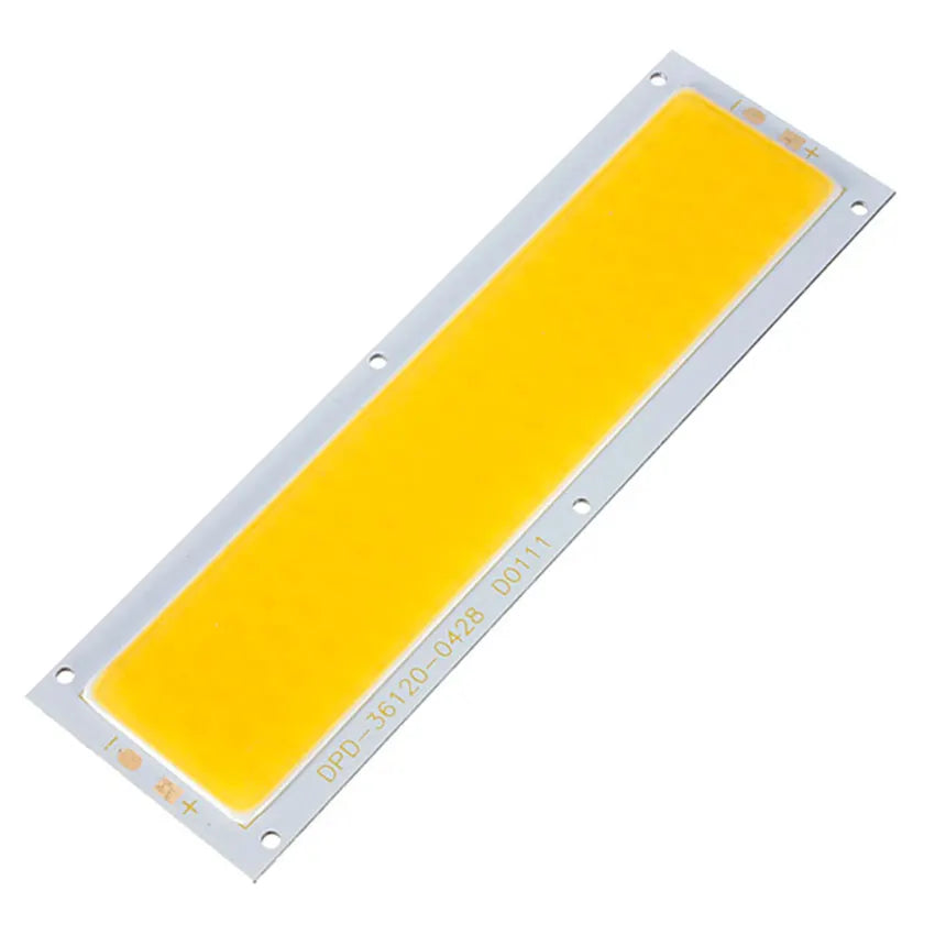 panneau led jaune gris moderne 120x36mm lumiere 50000h points led
