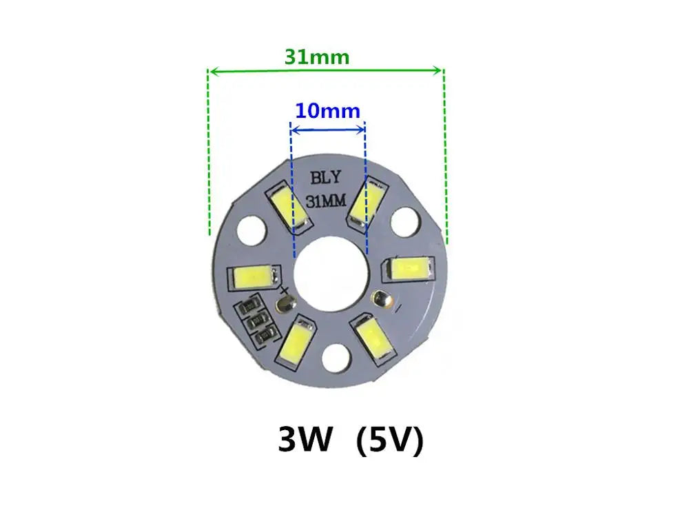 plaque led circulaire 5w 10w gris métallique interrupteur usb moderne sans lecteur