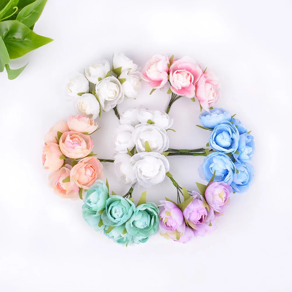 bouquet fleurs artificielles roses tissu feuilles verte intérieur mariage romantique saint valentin