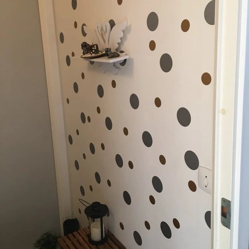 sticker mural or points moderne adhésif chambre salon officeversible peel stick geometric