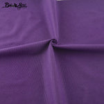 tissu coton lin violet uni durable respectueux environnement decoration maison sac nappe coussin