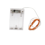 guirlande lumineuse led transparente cuivre 2m 20 ampoules timer noel moderne prática